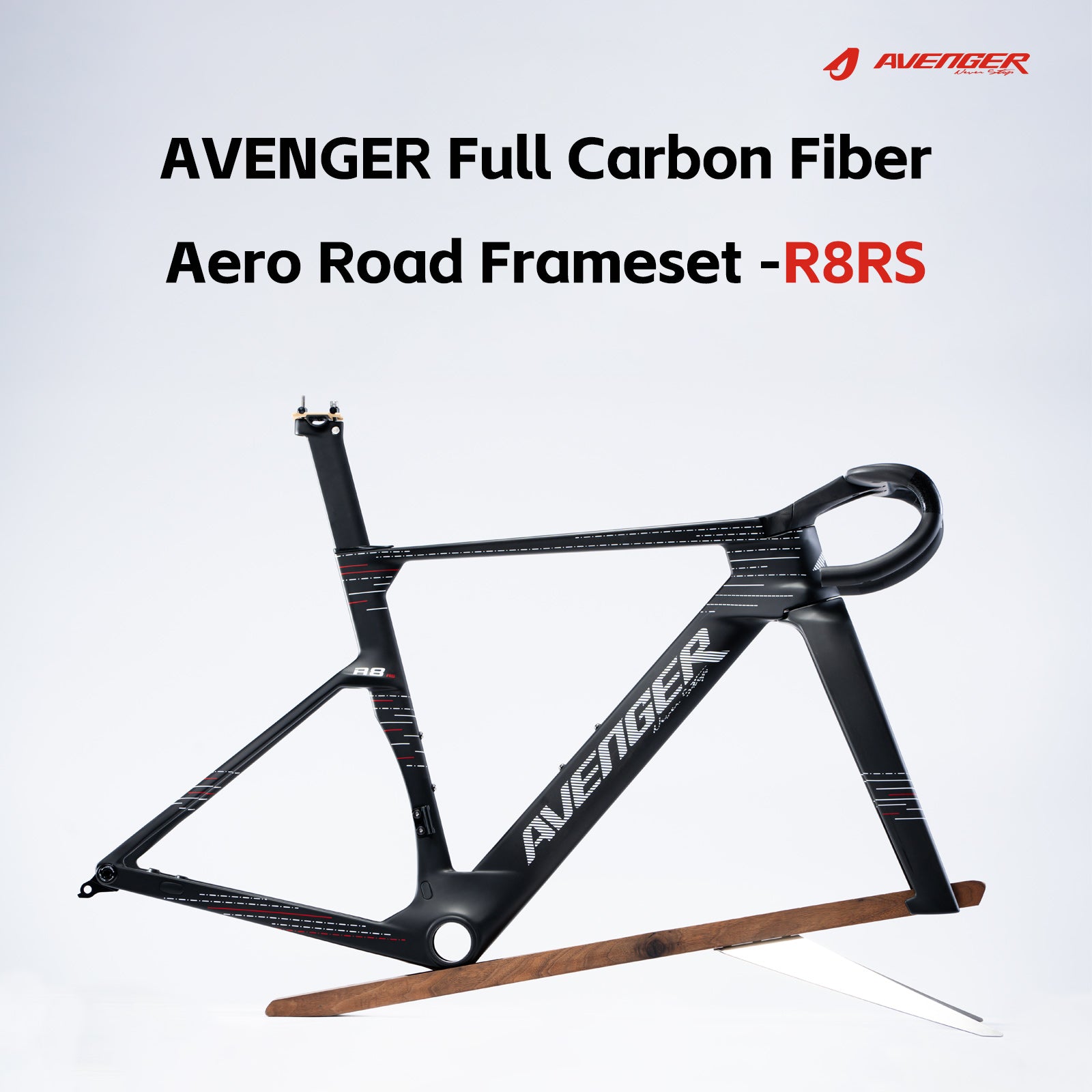 Avenger 2026 New AVENGER Full Carbon Fiber Aero Road Frameset -R8RS