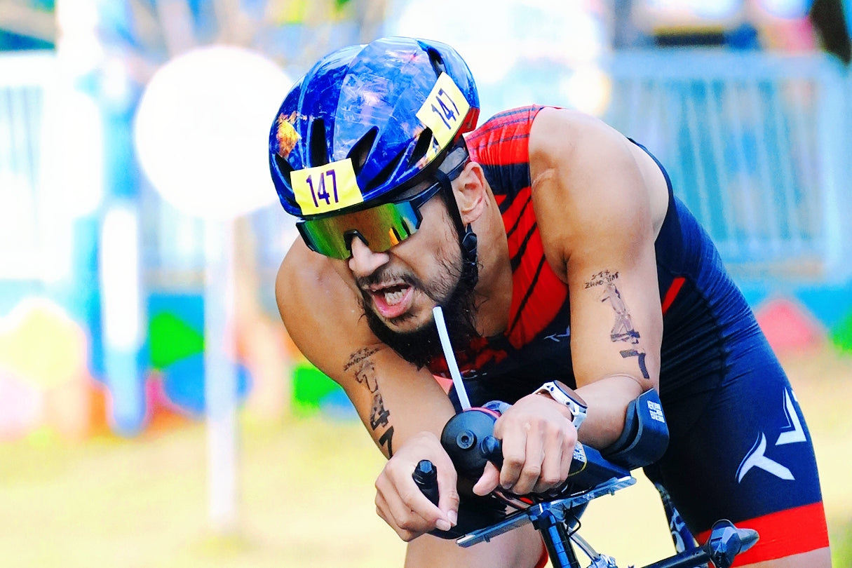2025 Triathlon in ZHAO QING, Another Ironman champion