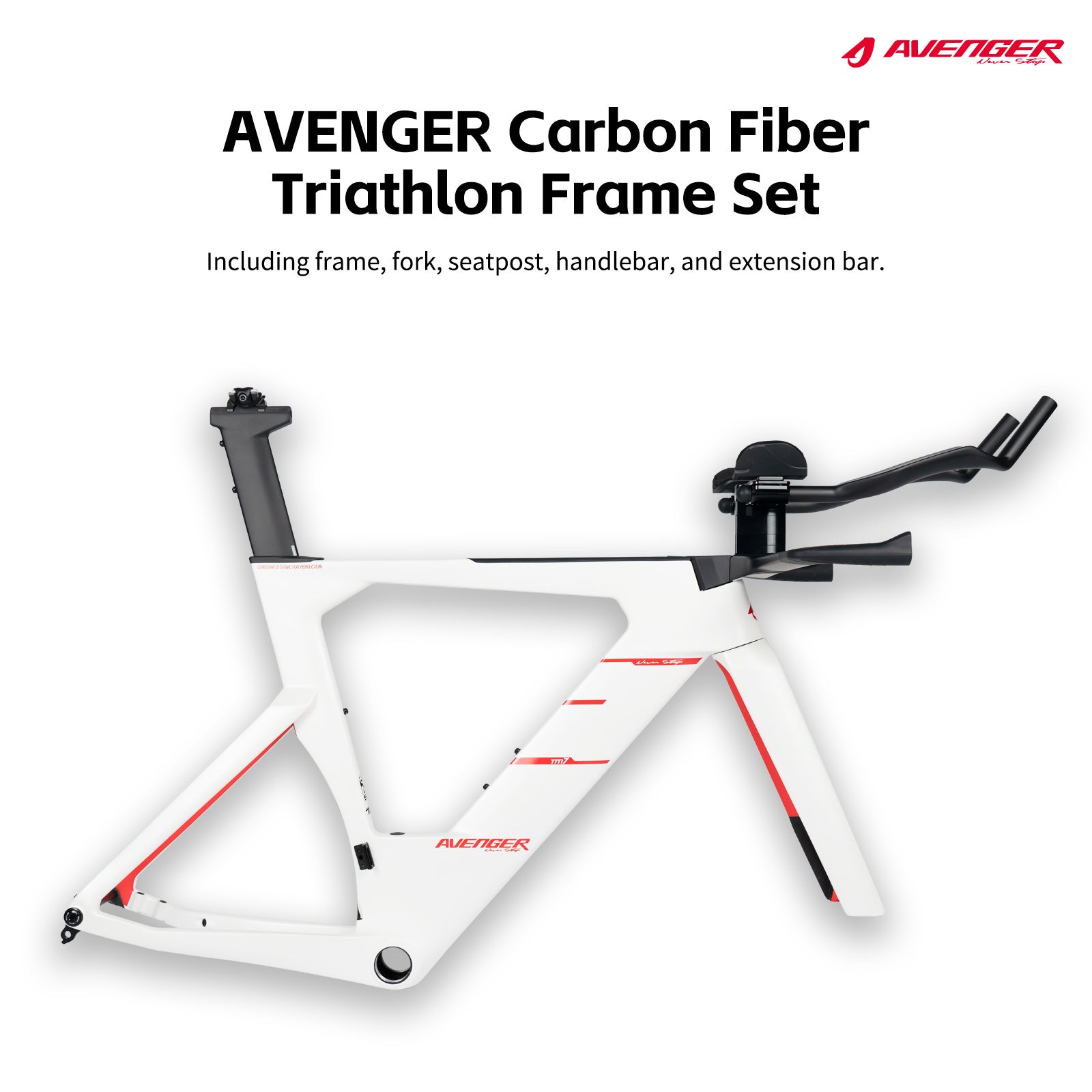 2026 Triathlon Carbon Triathlon Bike Frame TM7