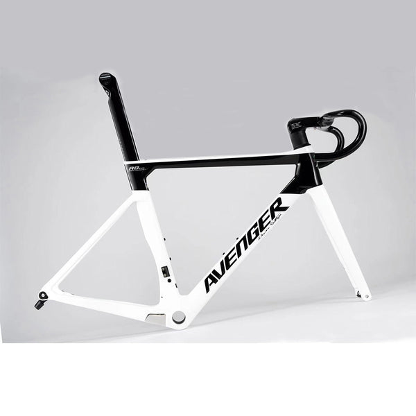 Carbon Road bike frame R8 Pearl White