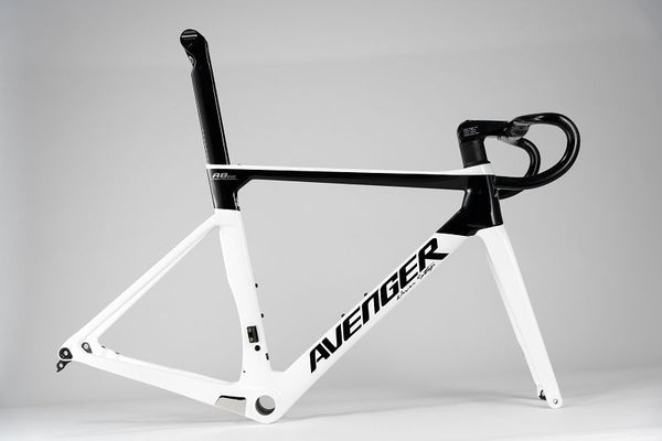 Carbon Road bike frame R8 Pearl White
